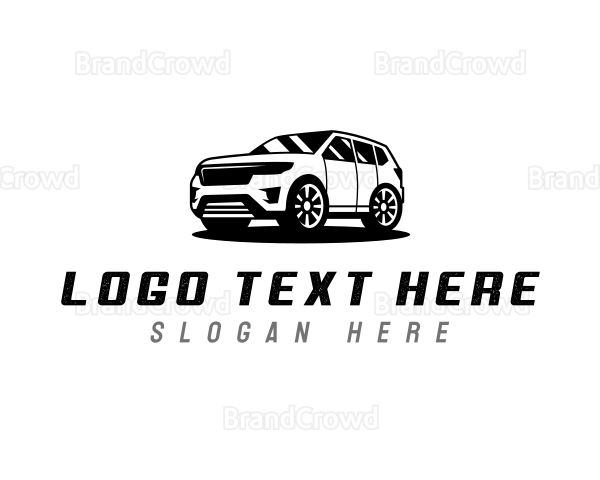 Automotive SUV Garage Logo