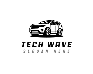 Automotive SUV Garage logo design