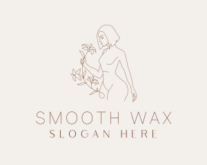 Floral Beauty Model logo design