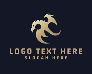 Dragon - Gold Wyvern Gaming logo design