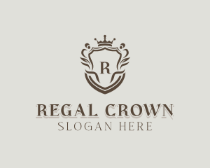 Royalty Crown Hotel logo design