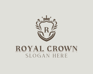 Royalty Crown Hotel logo design