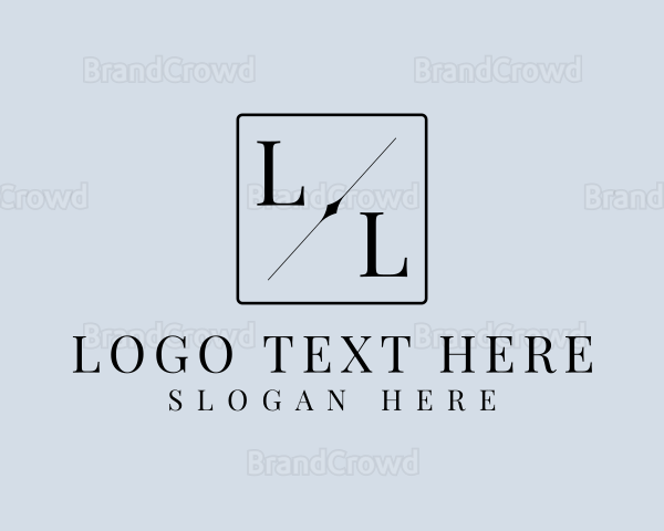 Professional Suit Tailoring Logo