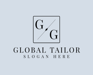 Professional Suit Tailoring logo design