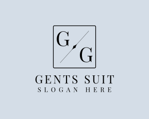 Professional Suit Tailoring logo design