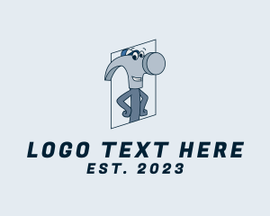 Rust - Hammer Tool Handyman logo design