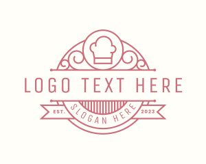 Badge - Chef Toque Culinary logo design