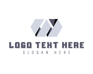 Artist - Modern Professional Origami Letter W logo design