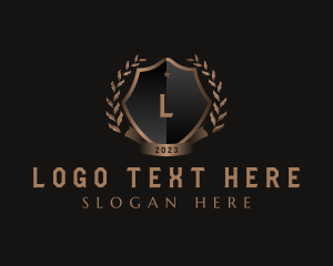 Law - University Badge Crest logo design