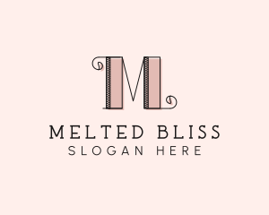 Fashion Boutique Letter M logo design