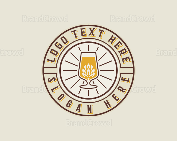 Craft Beer Brewery Logo