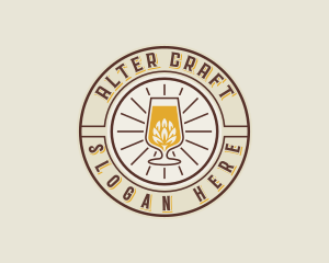 Craft Beer Brewery logo design