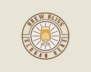 Craft Beer Brewery logo design