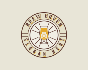 Craft Beer Brewery logo design