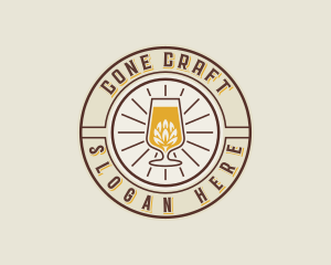 Craft Beer Brewery logo design