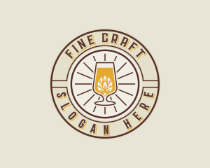 Craft Beer Brewery logo design