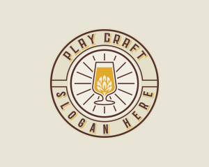 Craft Beer Brewery logo design