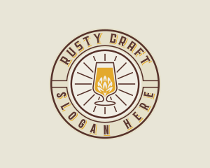 Craft Beer Brewery logo design