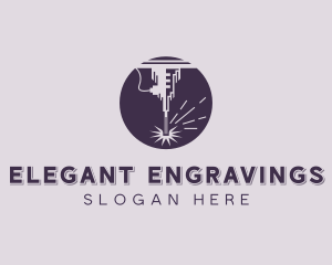 Laser Engraving Machine logo design