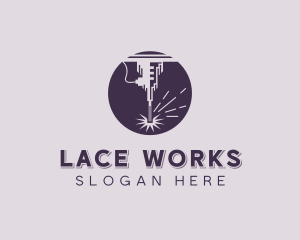 Laser Engraving Machine logo design