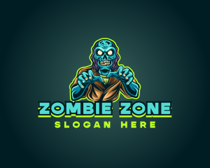 Zombie - Terror Zombie Monster logo design