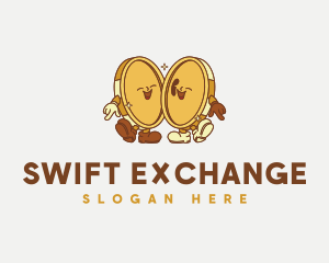 Transaction - Coin Money Exchange logo design