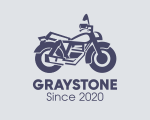 Gray - Gray Motorcycle Biker logo design