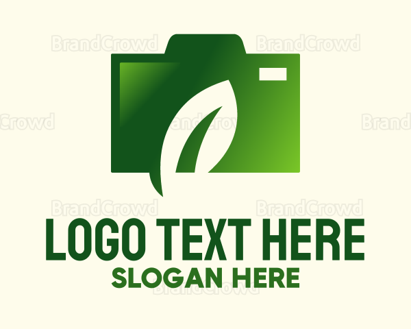 Green Leaf Camera Logo