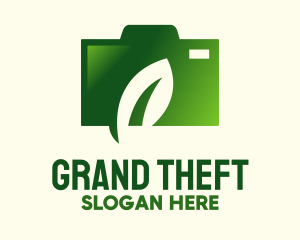 Green Leaf Camera Logo