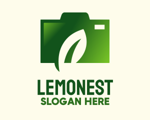 Production - Green Leaf Camera logo design