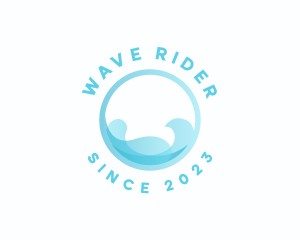 Surfer - Business Startup Wave logo design