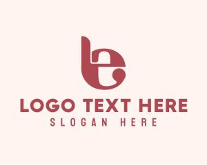 Letter Be - Fancy Fashion Boutique logo design
