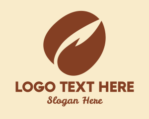 Coffee Farm - Coffee Bean Roast logo design