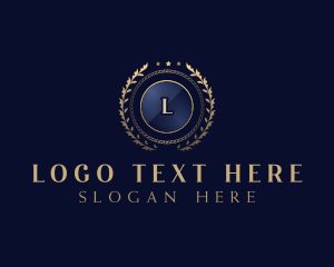 Law - Luxury Royalty University logo design