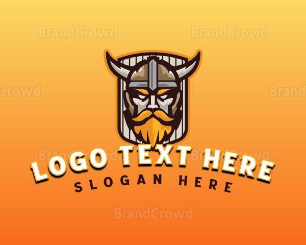 Gaming Viking Warrior Logo