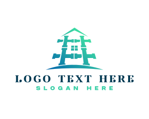 Home - House Pipe Fitter logo design