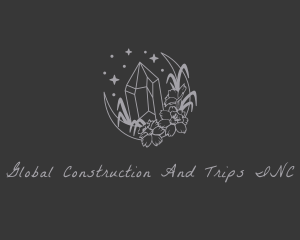 Upscale - Crystal Moon Jeweler logo design
