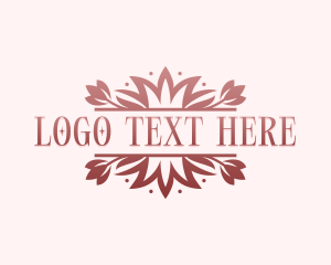 Luxury - Elegant Wedding Floral logo design