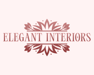 Elegant Wedding Floral logo design