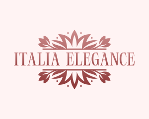 Elegant Wedding Floral logo design