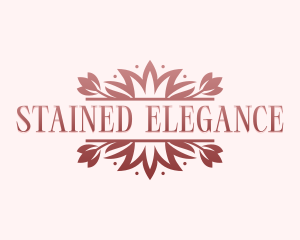 Elegant Wedding Floral logo design