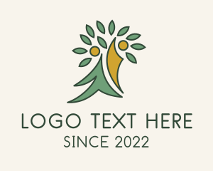 Social Service - Human Tree Charity logo design