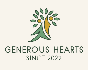 Philanthropy - Human Tree Charity logo design