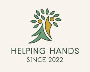 Volunteering - Human Tree Charity logo design