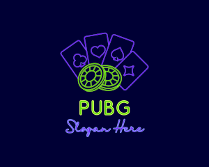 Arcade - Poker Gambling Chip logo design