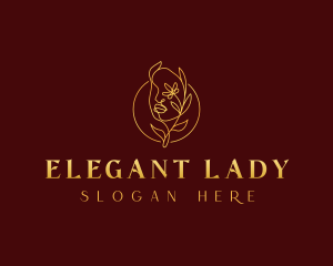 Elegant Natural Beauty  logo design