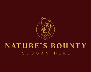 Elegant Natural Beauty  logo design