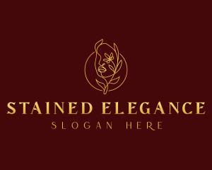 Elegant Natural Beauty  logo design