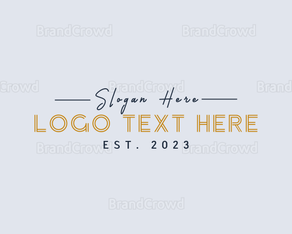 Generic Simple Business Logo