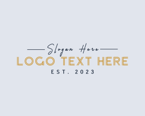 Unique - Generic Simple Business logo design